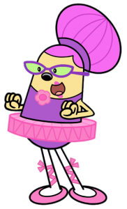 Wubbzy character Madame Zabinga