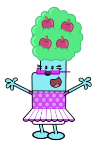 Wubbzy character Miss Appletree