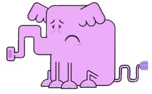 Wubbzy character Packy the Elephant