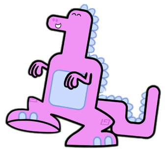 Wubbzy character Stomp the Stomposaurus
