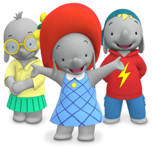 Ella the Elephant with Tiki and Frankie