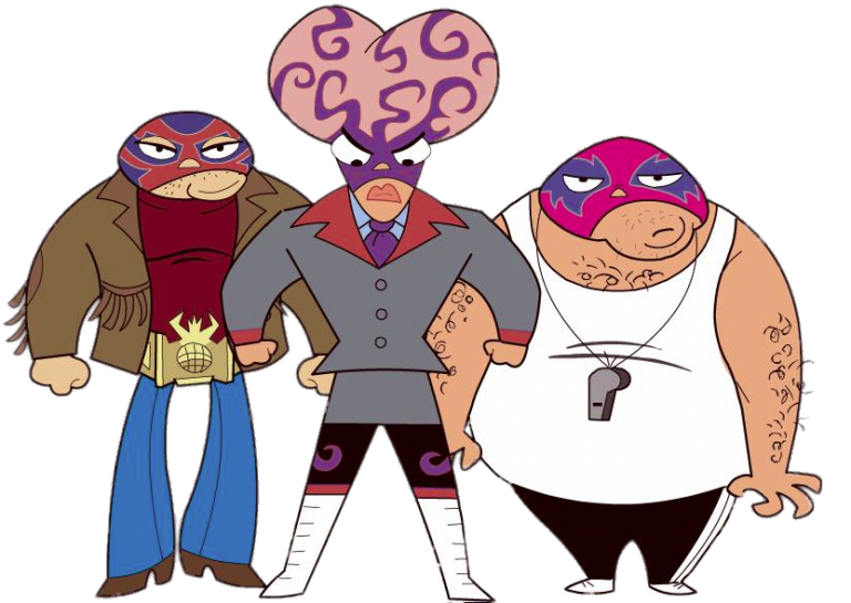 821 Simple Mucha Lucha Coloring Pages for Kids