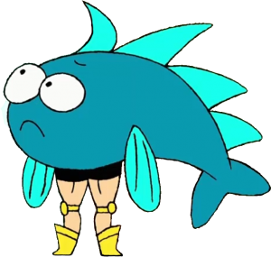 OK K.O. character Fish Dude