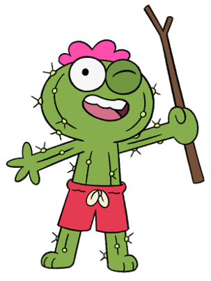 OK K.O. character Succulentus Grandson