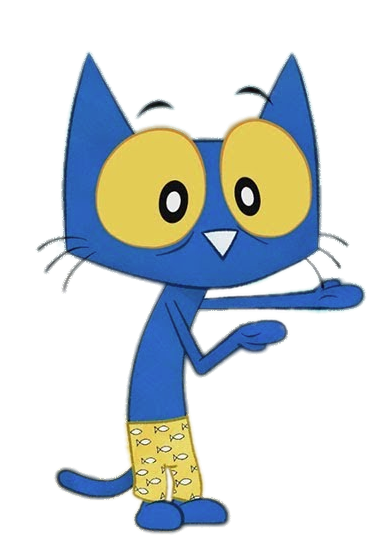 Pete the Cat showing