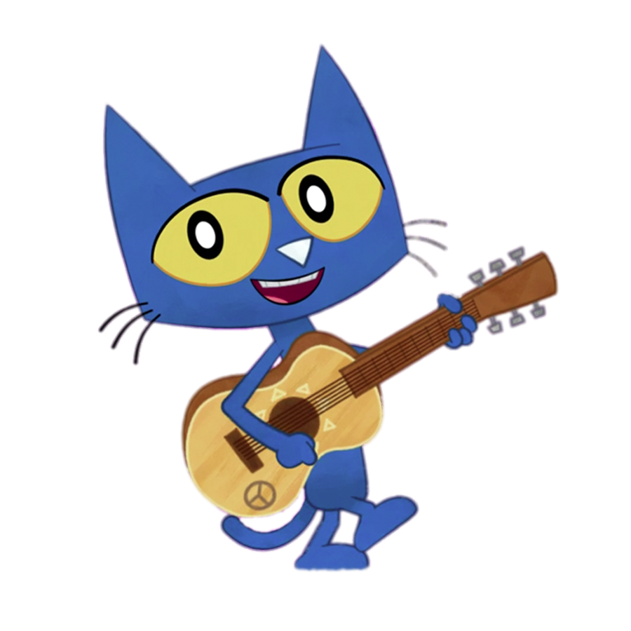 Pete the Cat singing a song