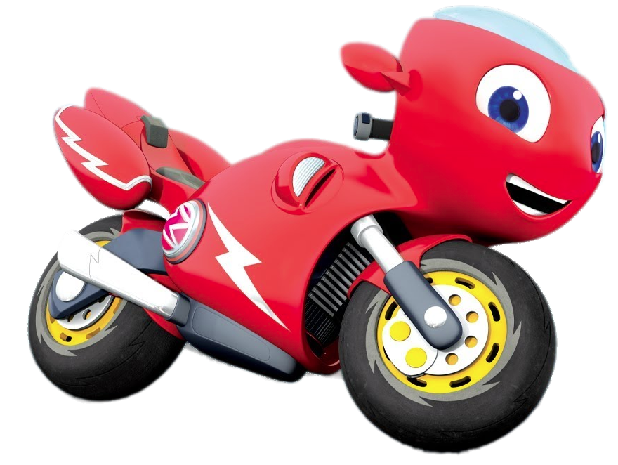 Check out this transparent Ricky Zoom racing PNG image