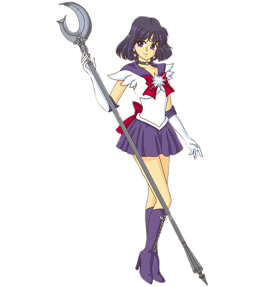 Check Out This Transparent Sailor Moon Character Sailor Saturn Png Image