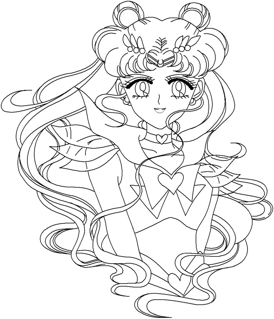 Sailor Moon long hair