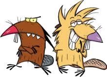 The Angry Beavers Dag and Norb