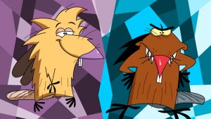 The Angry Beavers duo