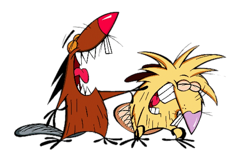 Check Out This Transparent The Angry Beavers Having Fun Png Image