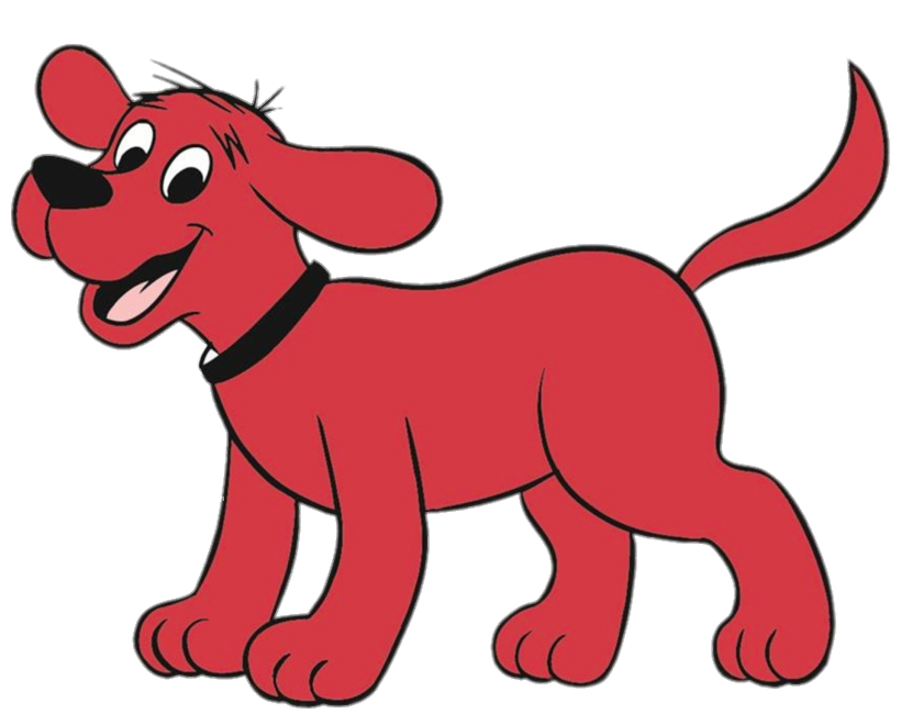 Clifford the Big Red Dog happy