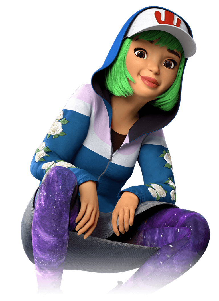 Check out this transparent Fast & Furious Spy Racers character Margaret