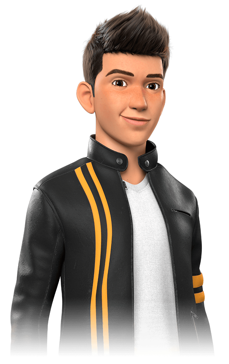 Check out this transparent Fast & Furious Spy Racers character Tony PNG