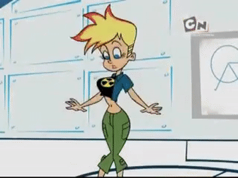 Johnny Test becomes a girl
