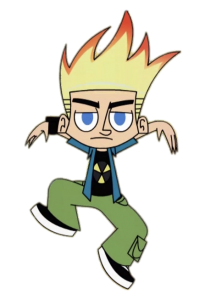 Johnny Test jumping