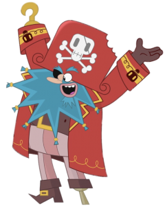Pirate Express character Captain Lapoutine