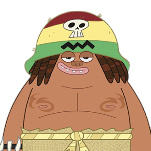 Pirate Express character Dooley the Jamaican Pirate