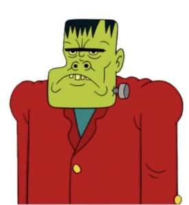 Uncle Grandpa character Frankenstein