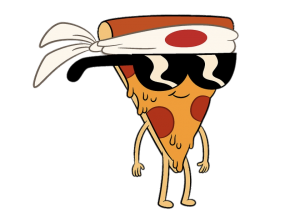Uncle Grandpa character Pizza Steve ninja