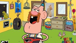 Uncle Grandpa in his house
