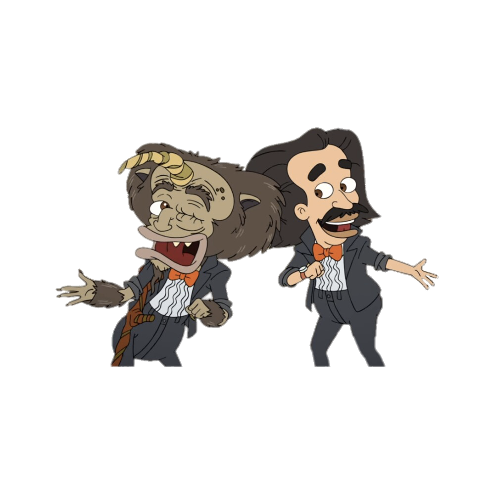 Check out this transparent Big Mouth Coach Steve Steve and Rick the Hormone  Monster PNG image