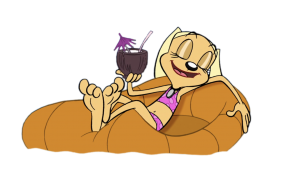 Brandy relaxing