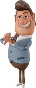 Cloudy with a chance of Meatballs character Mayor Shelbourne