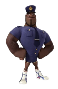 Cloudy with a chance of Meatballs character Officer Earl Devereaux