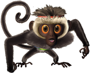 Cloudy with a chance of Meatballs character curious Steve the Monkey