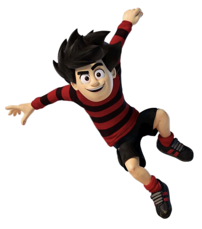 Dennis the Menace jumping