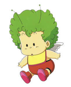 Dr. Slump Gatchan the cherub