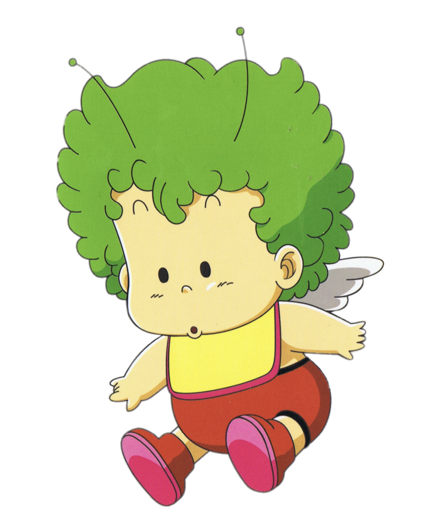 Dr. Slump Gatchan the cherub