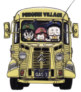 Dr. Slump Penguin Village Bus