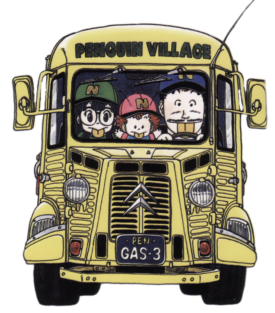 Dr. Slump Penguin Village Bus
