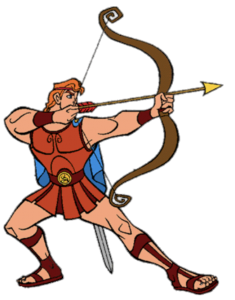 Hercules Shooting Arrow