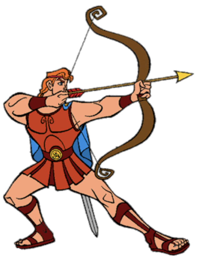 Hercules Shooting Arrow.