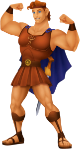 Hercules Showing Strength
