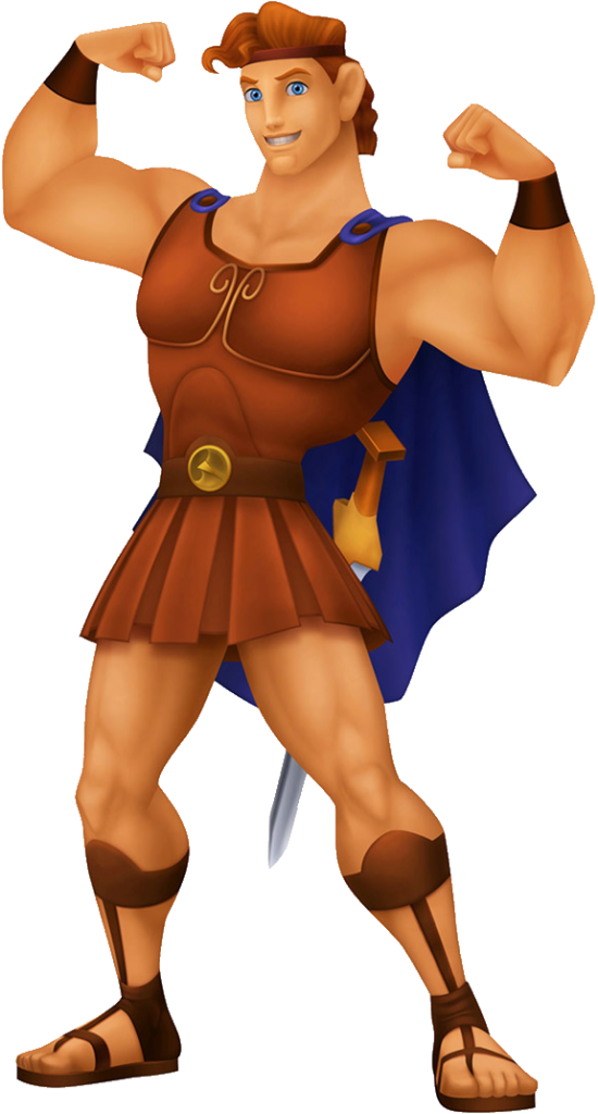 Hercules Showing Strength