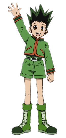 Hunter x Hunter Gon Freecss waving