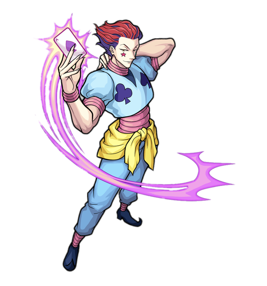 Hunter x Hunter Hisako holding card
