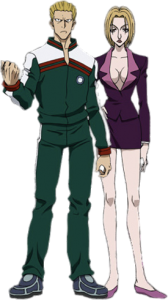 Hunter x Hunter Pakunoda and Phinks Magcub