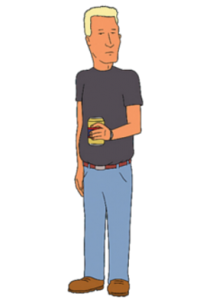 King of the Hill character Jeff Boomhauer