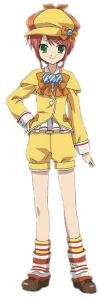 Milky Holmes Nero Yuzurizaki posing