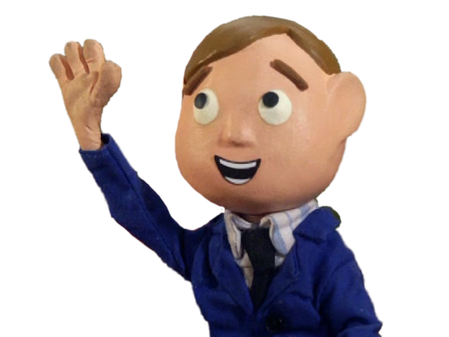 Check Out This Transparent Orel Puppington Waving Moral Orel Png Image