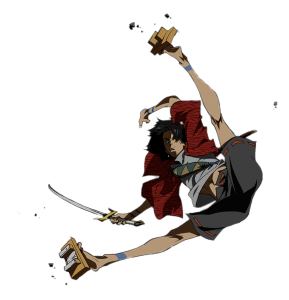 M.U.G.E.N Samurai Anime Japan Breakdancing, samurai, fictional Character,  desktop Wallpaper, samurai Champloo png | Klipartz
