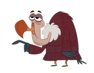 Sherlock Yack character Bald Eagle