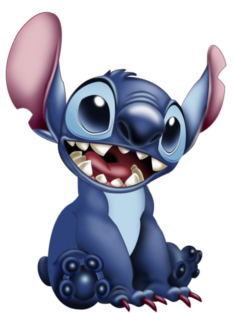 Check out this transparent Stitch Ears Up PNG image