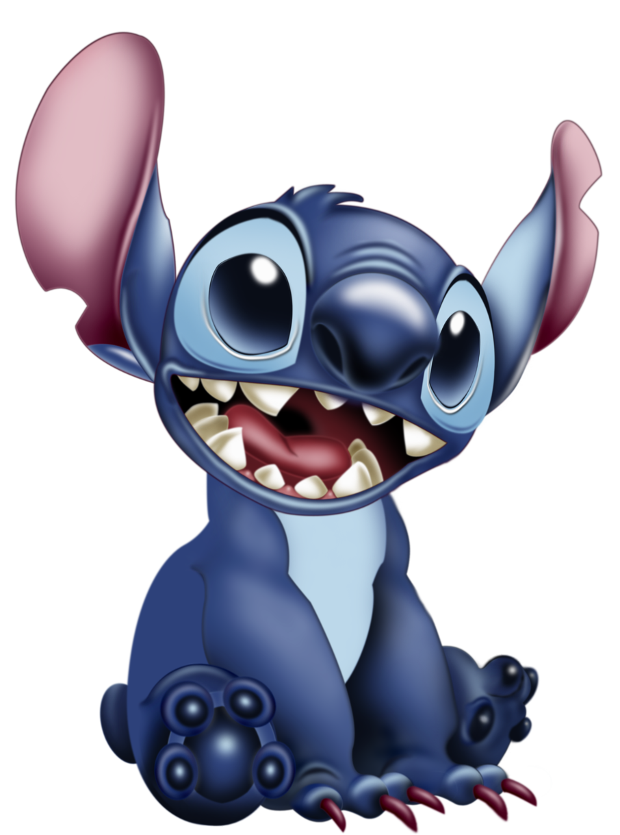 Check out this transparent Stitch Ears Up PNG image